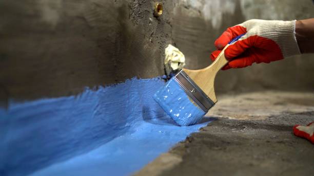 Commercial Waterproofing project at a Arcadia, SC business property by SJ Waterproofing Pros